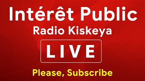 Subscribe to our YouTube channel now for more updates. . Radio kiskeya 885 en direct